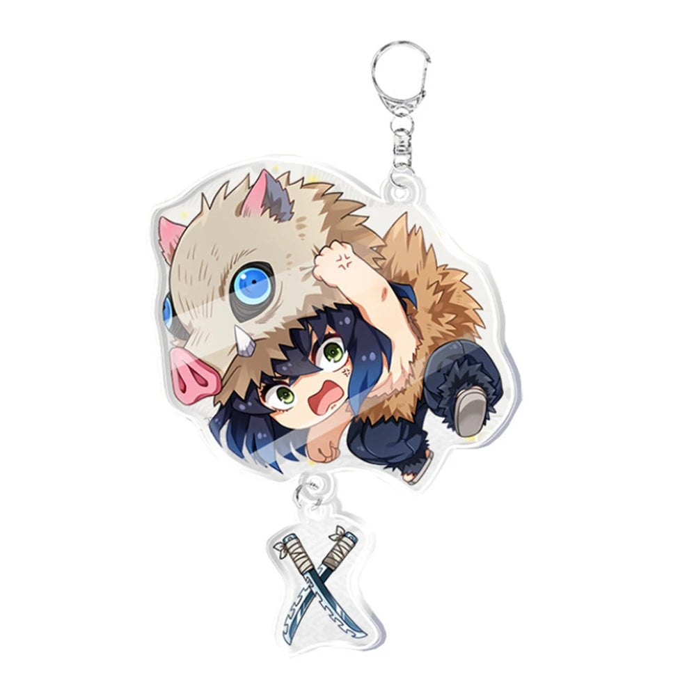 Kimetsu No Yaiba Blade of Ghost Kawaii Doll Keychain