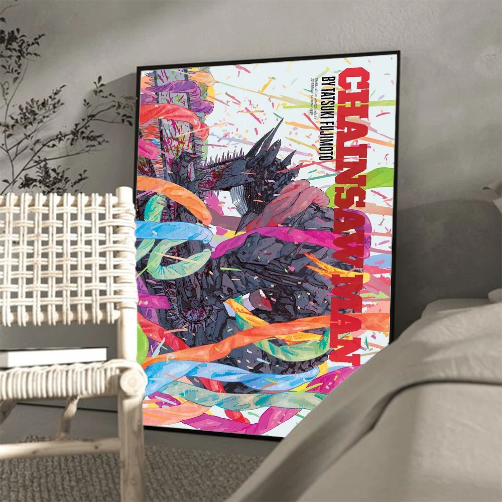 Chainsaw Man Poster Classic Vintage Posters Wall Decor