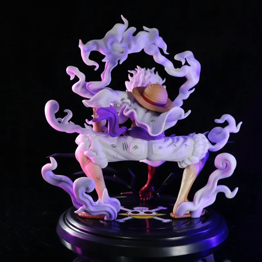 20cm Nika Luffy Gear 5 Sun God Nika Luffy Figurine Action Figures PVC Statue Collection