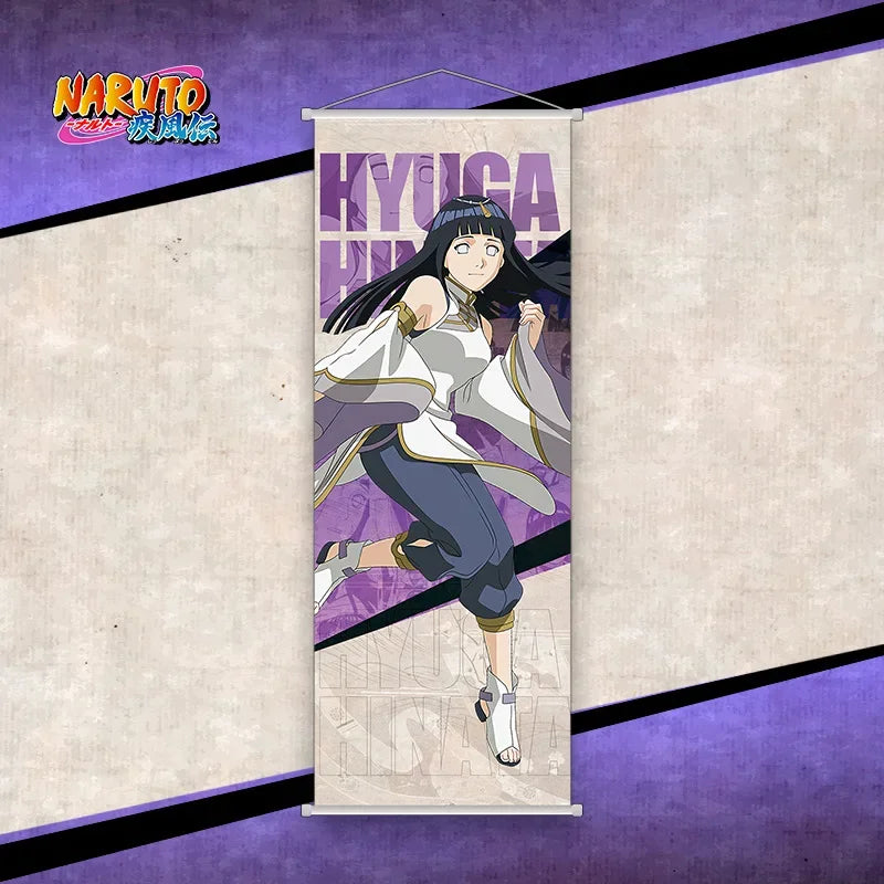 Naruto Scroll Poster Canvas Wallpainting Decoration Posters