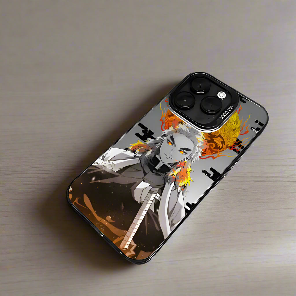 Demons Slayer Phone Case For iPhone 16 15 14 13 12 11 Pro Max XR XS Plus Shockproof Phone Cover