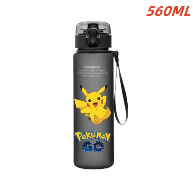 560ML Pokemon Water Cup Portable Water Bottle