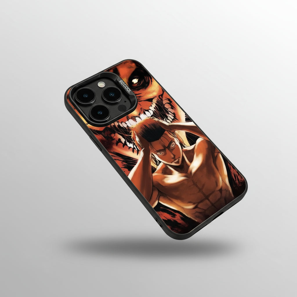 Attack on Titan Phone Case For iPhone 16 15 14 Pro Max Shockproof Back Cover