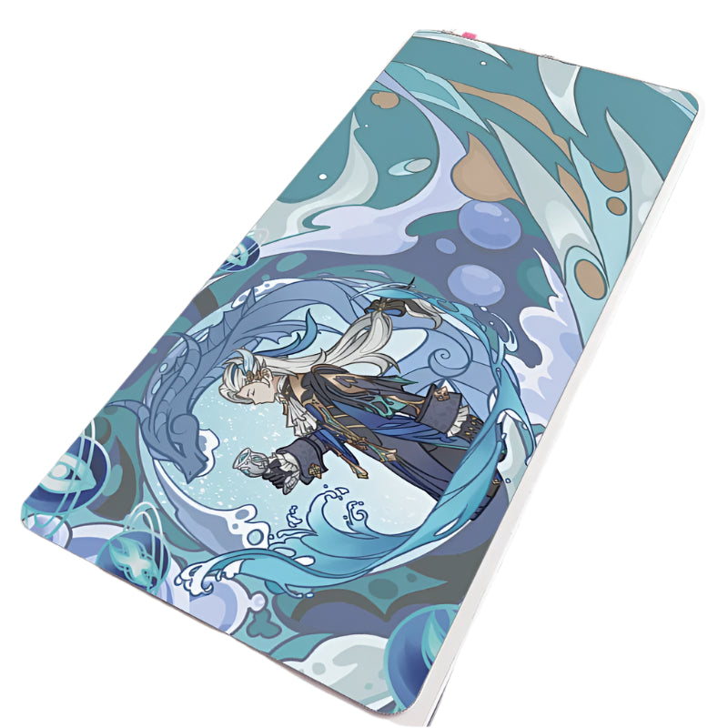 Genshin Impact Mouse Pad Non-slip Keyboard Desk Mat Mousepad
