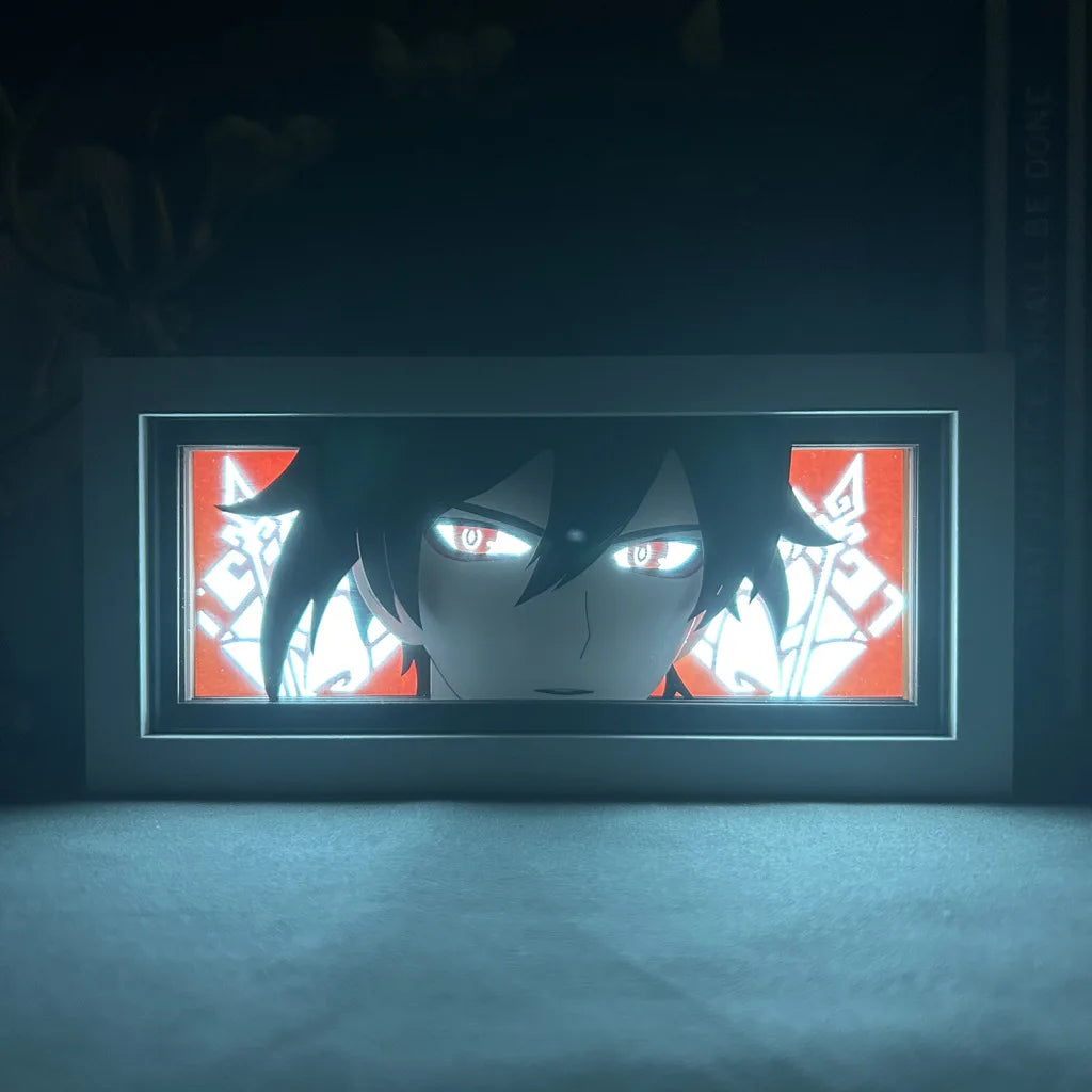 Genshin Impact Bedroom Room Night Light Box