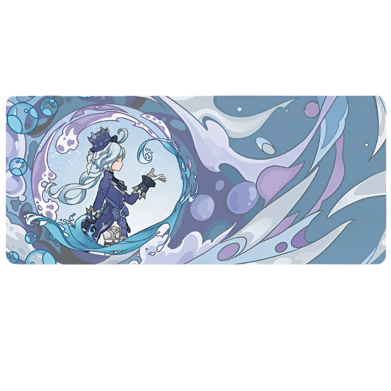 Genshin Impact Mouse Pad Non-slip Keyboard Desk Mat Mousepad
