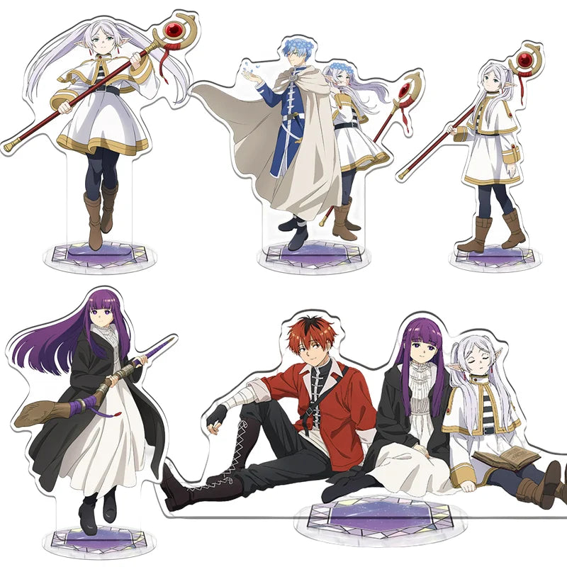 Frieren: Beyond Journey's End Acrylic Figure Stand Model Plate Desk Decor