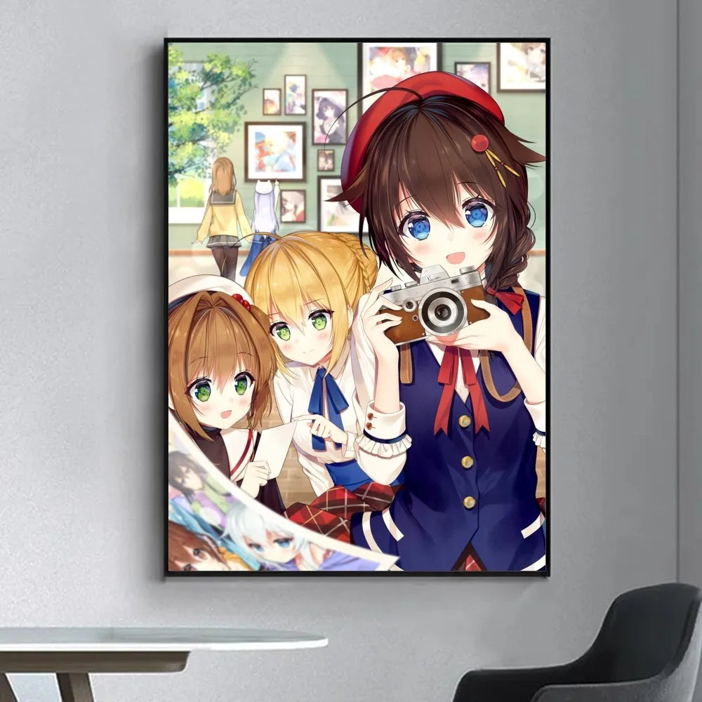 Fate Stay Night Fancy Wall Poster Vintage Decorative Posters