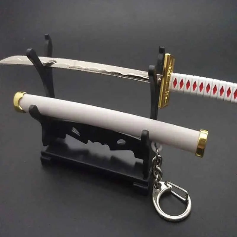 Mini Roronoa Zoro Samurai Sword Keychain