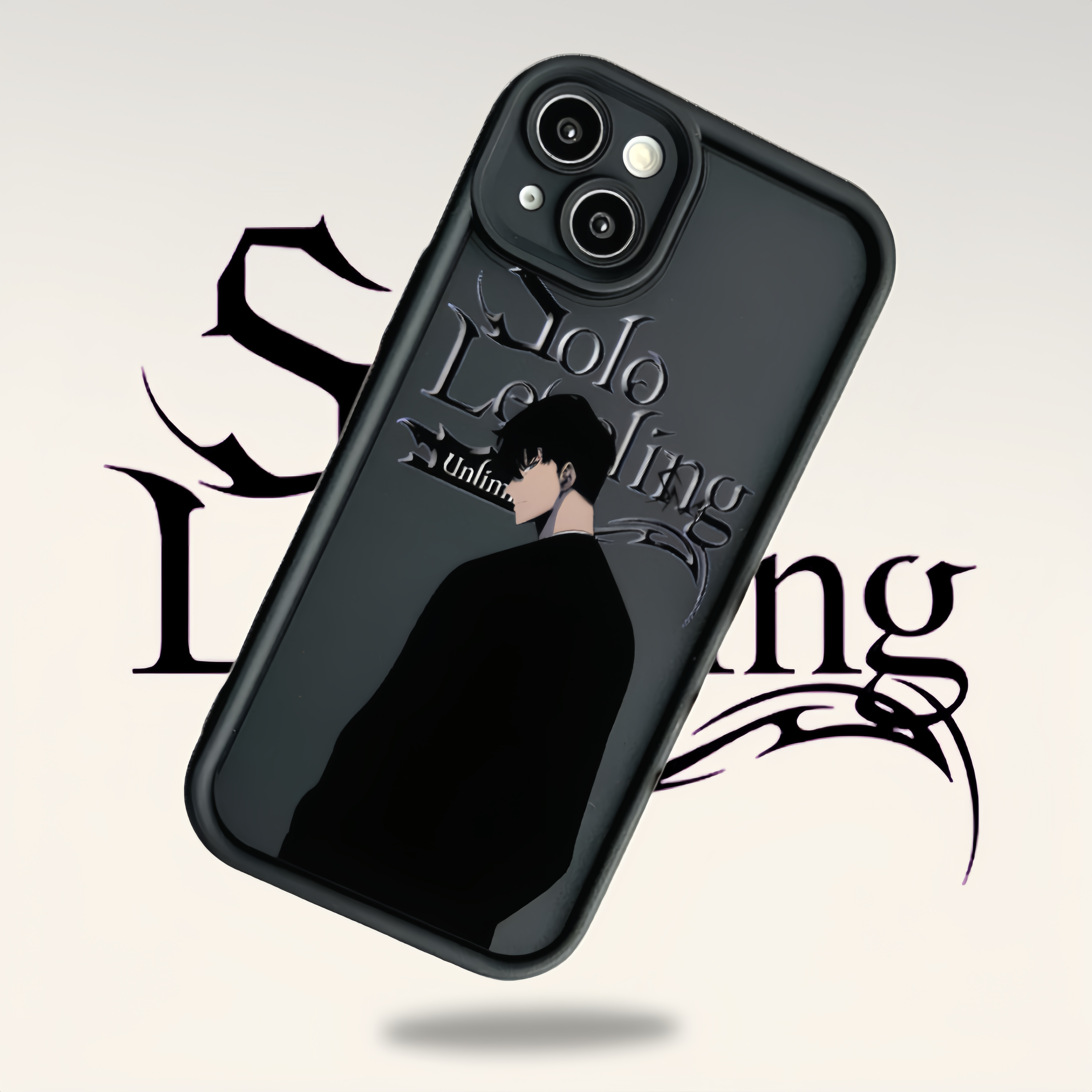 Solo Leveling For Apple iPhone 15 14 13 Pro Max Plus Soft Eye Ladder Phone Case