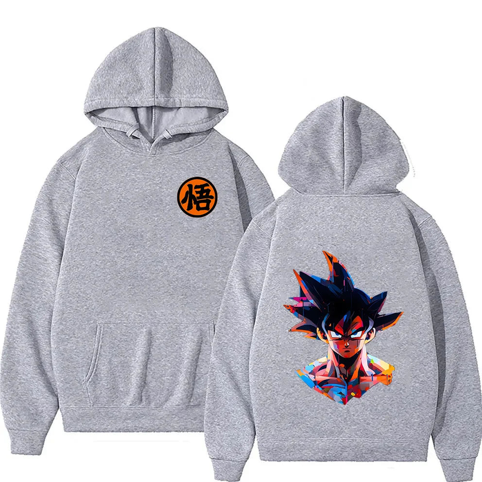 Goku Back Printed Hoodie