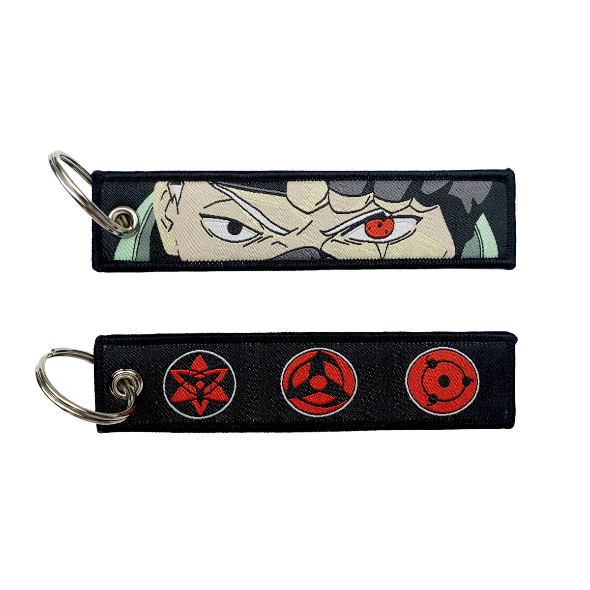 Naruto Embroidery Keychains