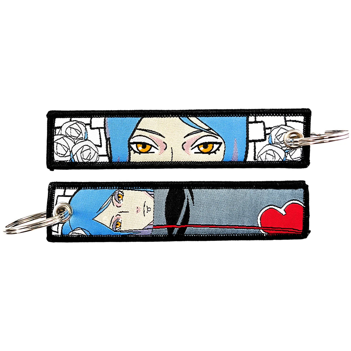 Naruto Embroidery Keychains