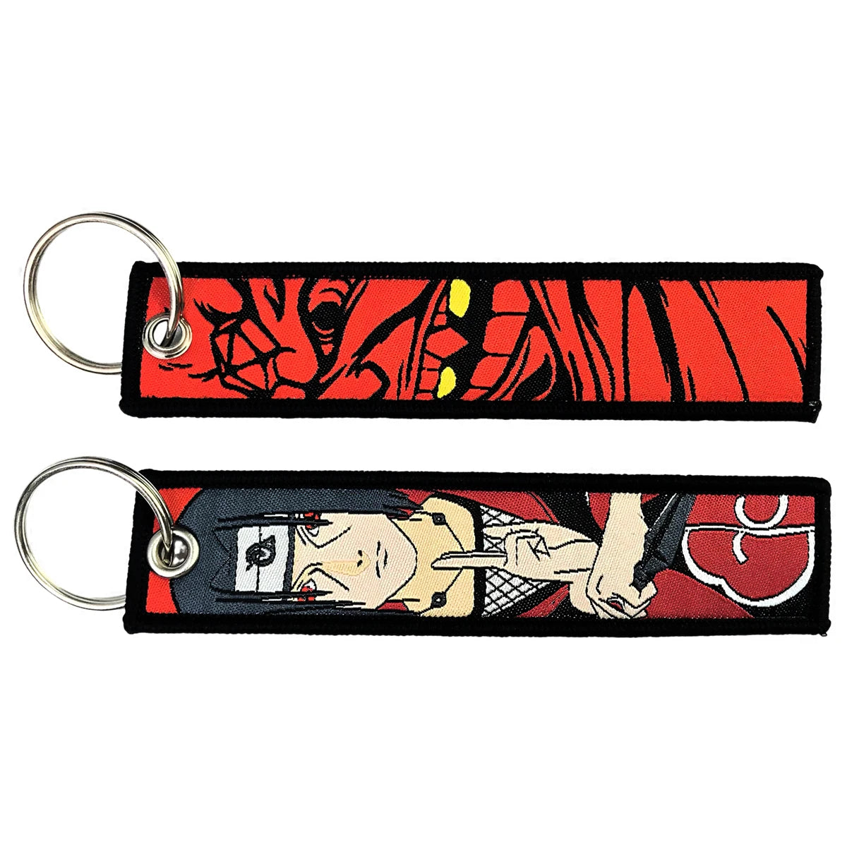 Naruto Embroidery Keychains