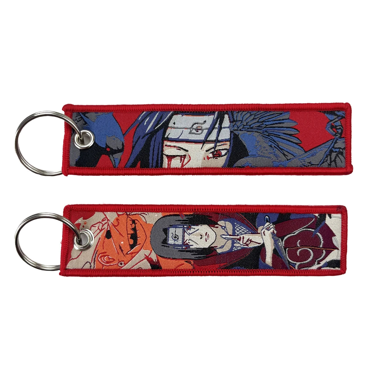 Naruto Embroidery Keychains