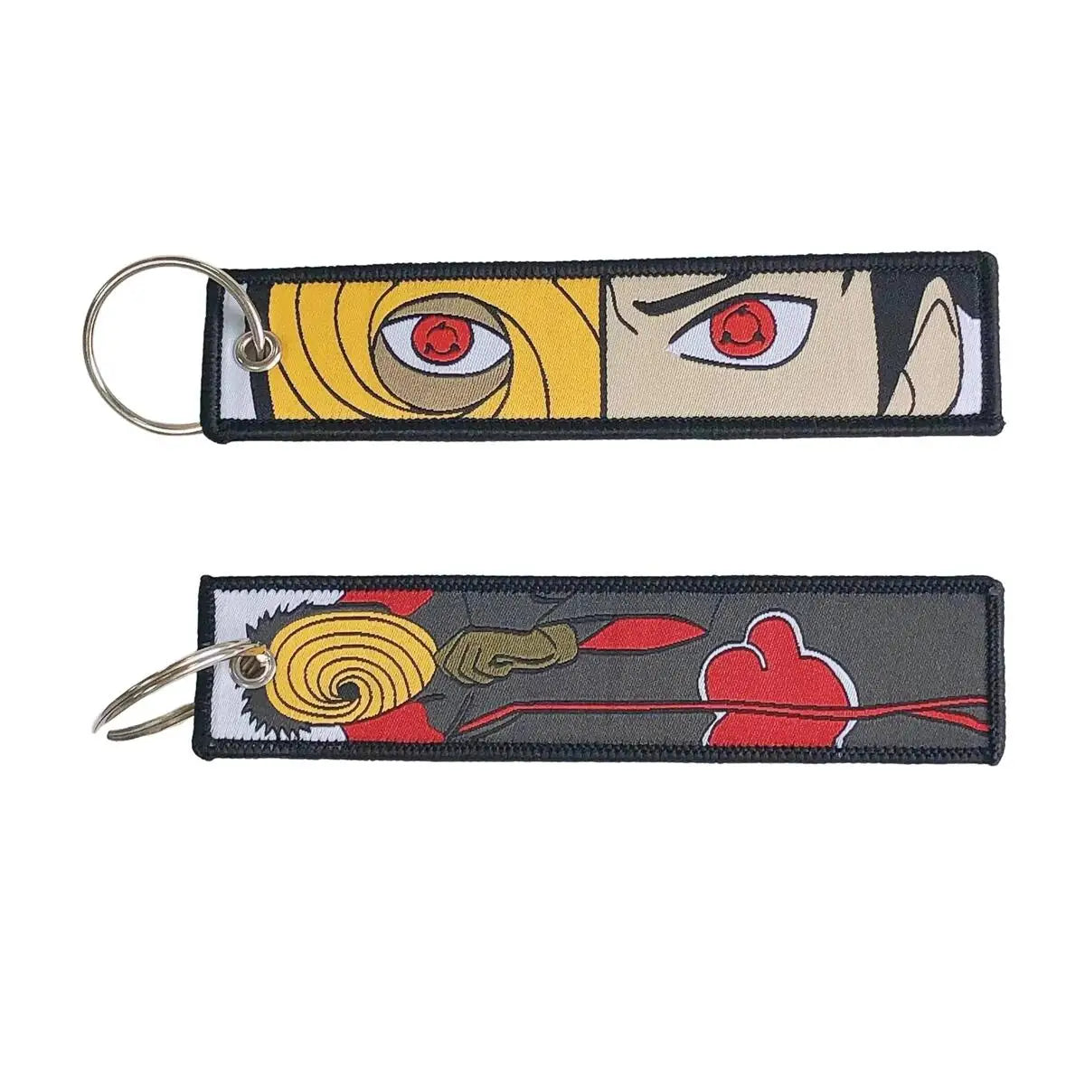 Naruto Embroidery Keychains
