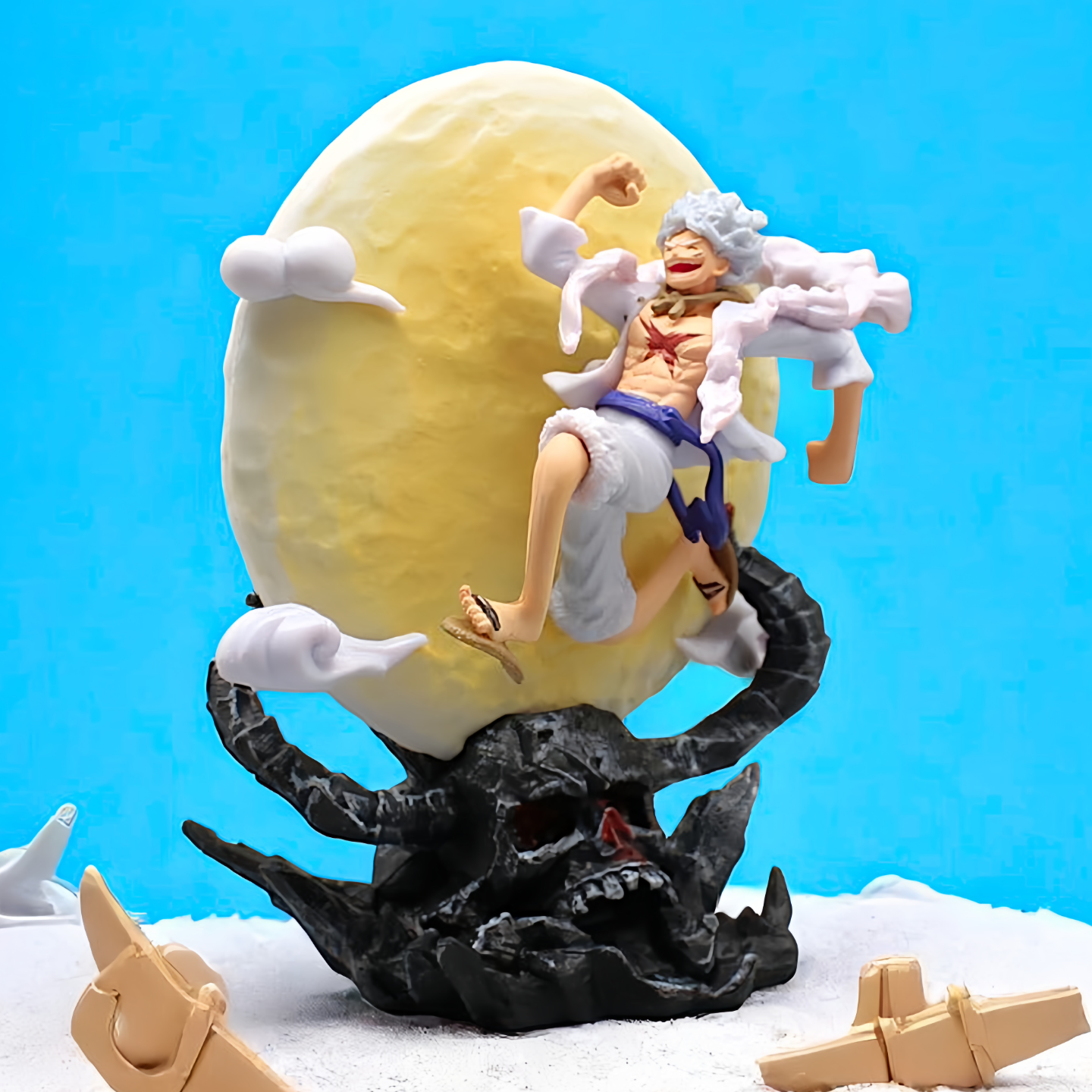 14cm-Luffy One Piece Gear 5 Luffy Figure