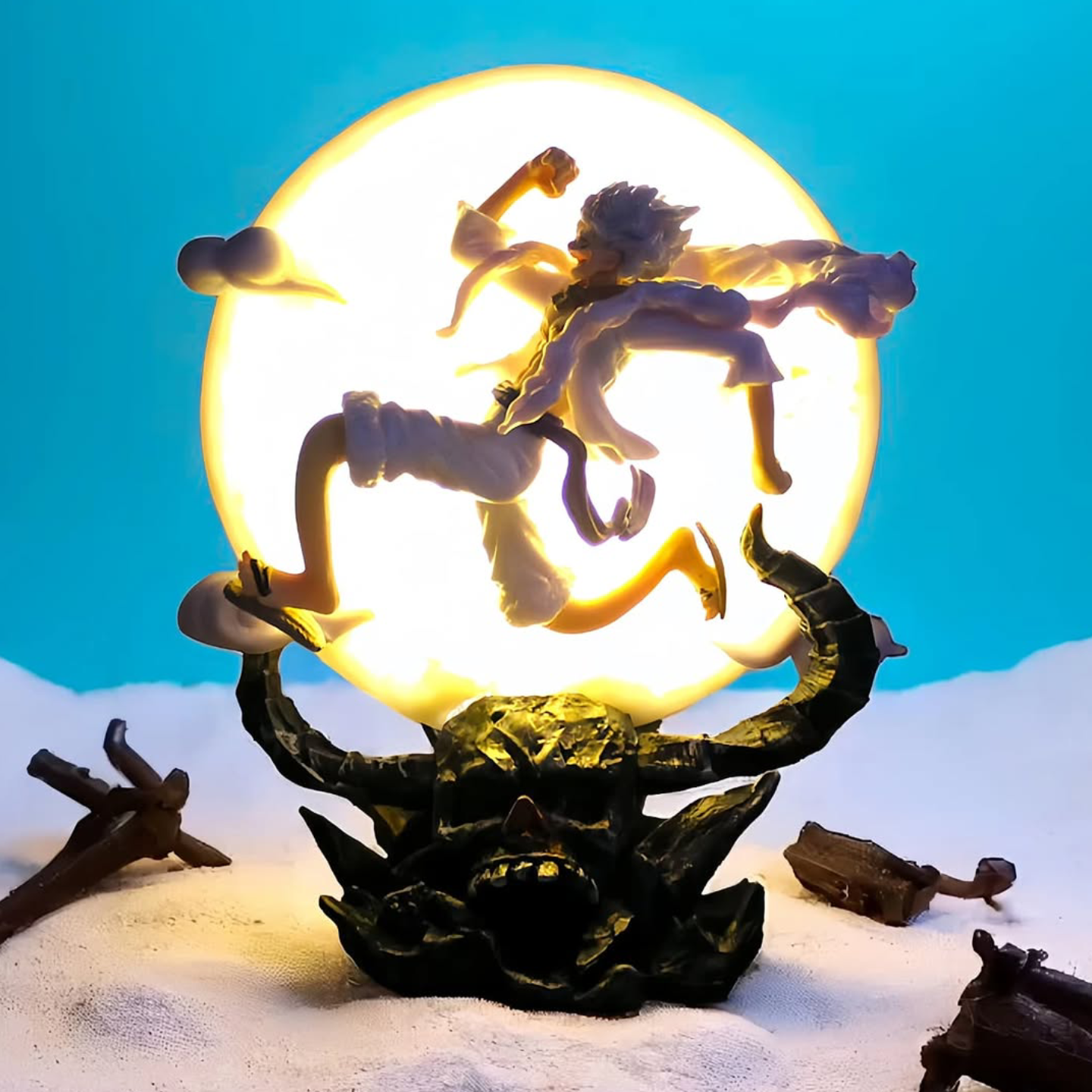 14cm-Luffy One Piece Gear 5 Luffy Figure