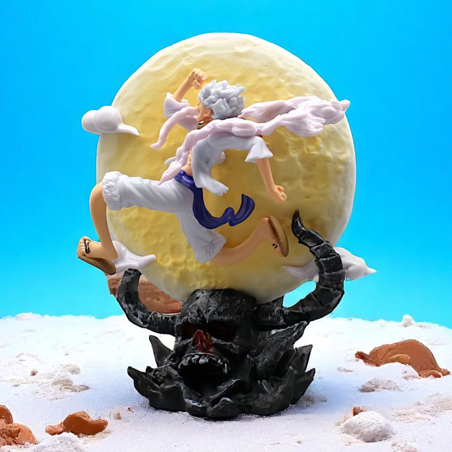 14cm-Luffy One Piece Gear 5 Luffy Figure