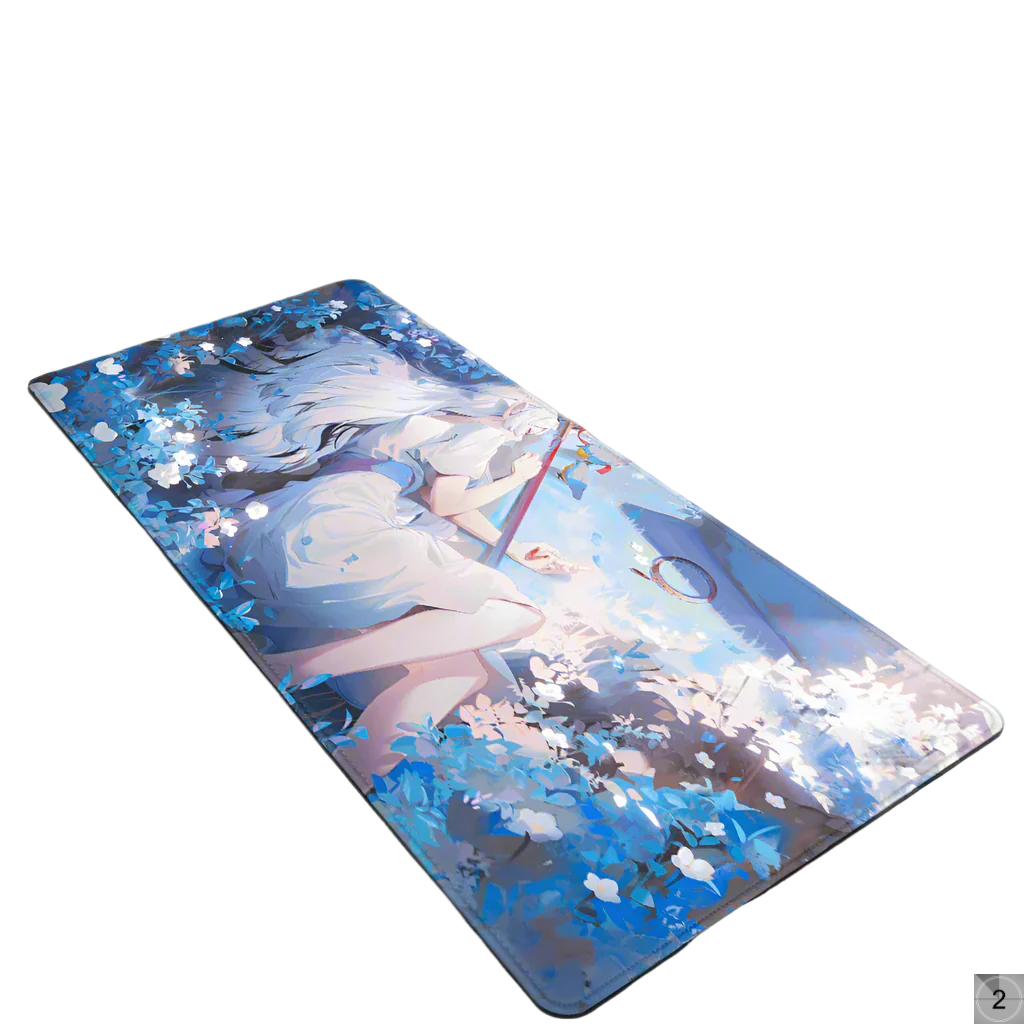 Frieren Mouse Pad Large Gaming Leather Mouse Pad Waterproof DeskMat