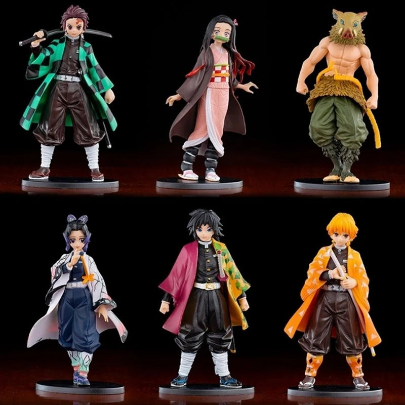 15-18cm-Demon Slayer: Kimetsu no Yaiba Action Figure