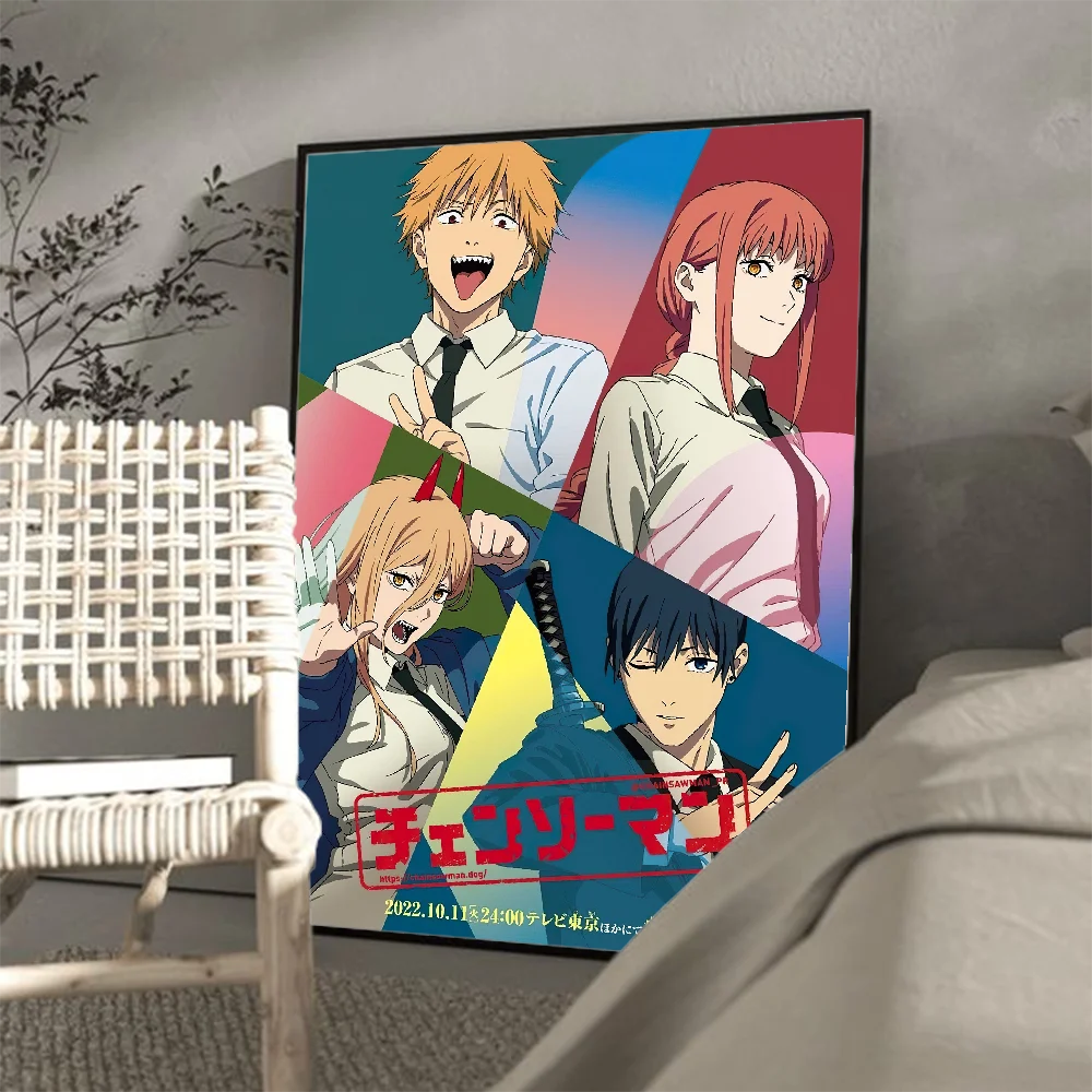 Chainsaw Man Poster Classic Vintage Posters Wall Decor