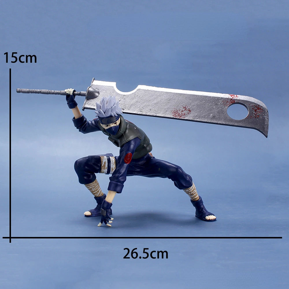 Figura de acción de Naruto Hatake Kakashi, modelo de PVC