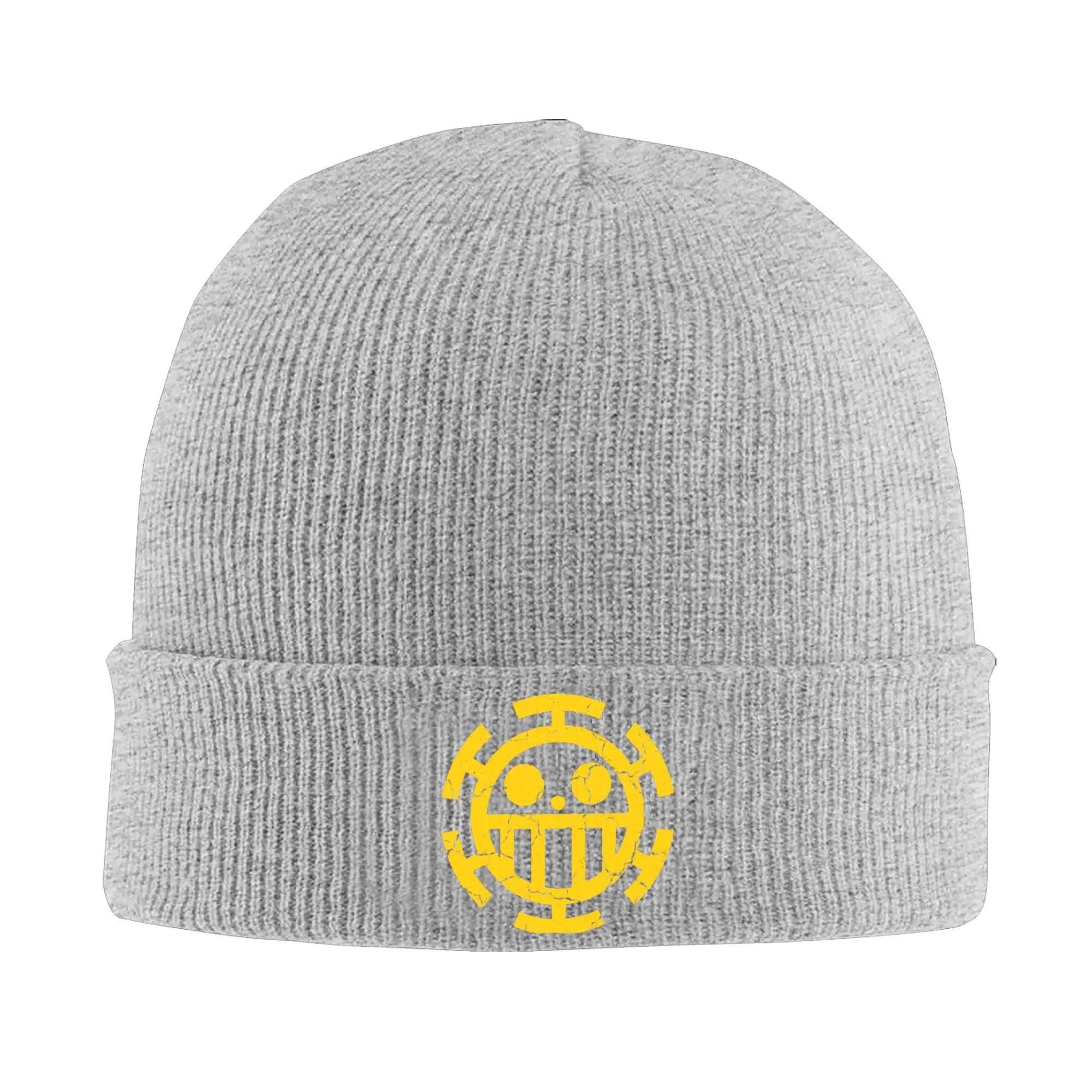 Trafalgar D. Law One Piece Beanie | Unisex Acrylic Knitted Winter Skullies