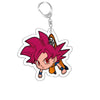 Dragon Ball Transparent Acrylic Double-Sided Printed Keychain