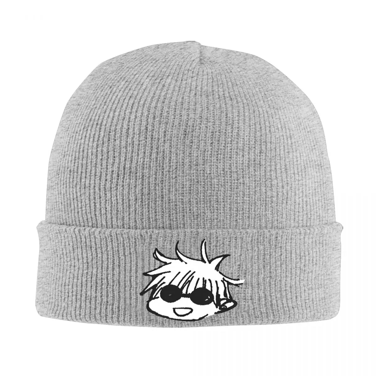 Gojo Satoru Jujutsu Kaisen Baggy Beanie | Unisex Winter Knitted Anime Hat