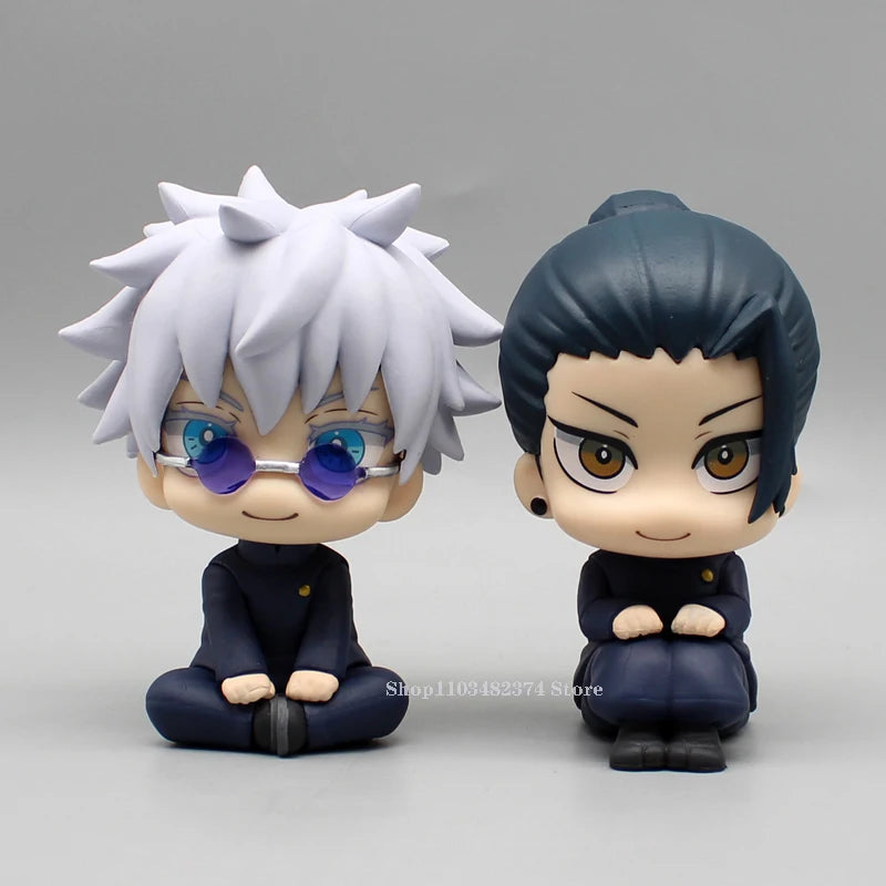 10cm-Jujutsu Kaisen Satoru Gojo & Geto Suguru Model Figures