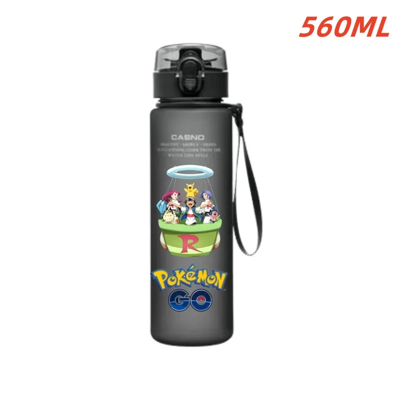 560ML Pokemon Water Cup Portable Water Bottle