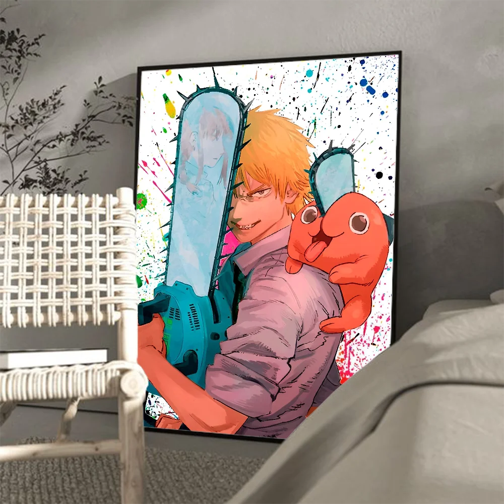 Chainsaw Man Poster Classic Vintage Posters Wall Decor
