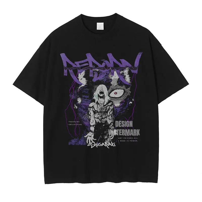 MHA Midoriya T-shirts Oversize My Hero A-Academia Retro T-shirt