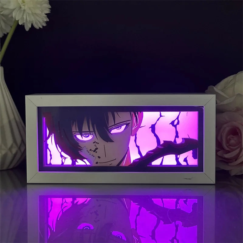 Solo Leveling Light Box for Bedroom Table Decor