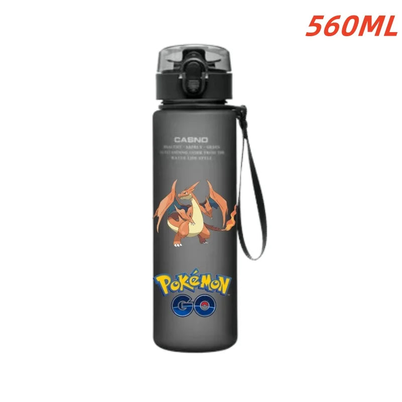 560ML Pokemon Water Cup Portable Water Bottle