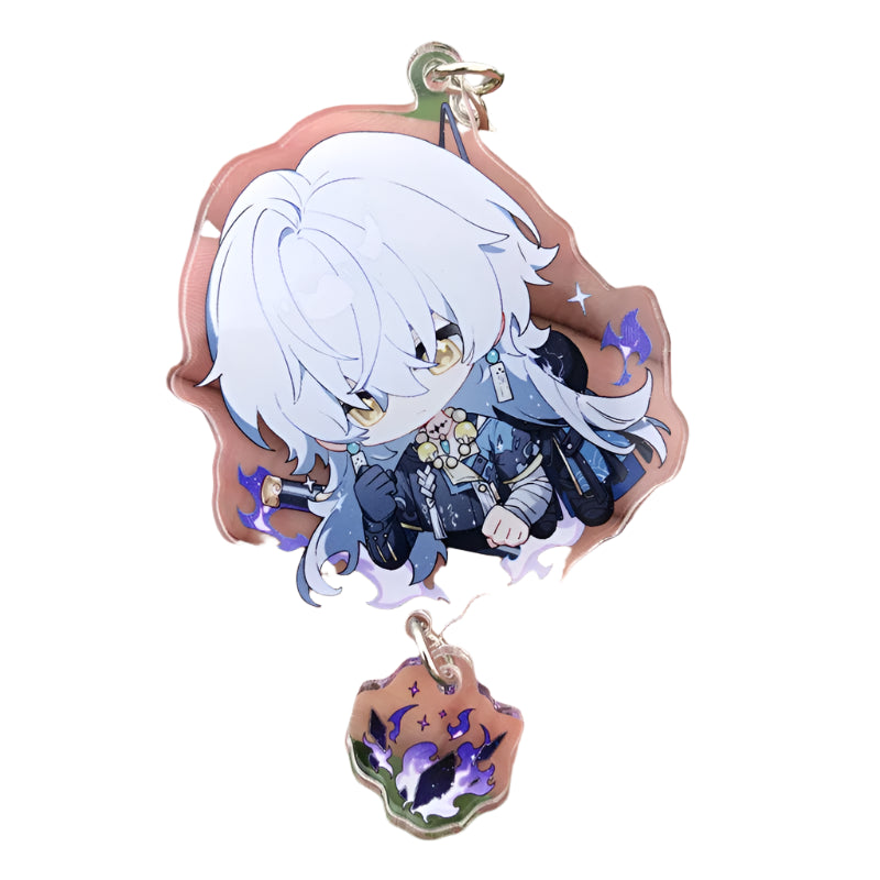 Wuthering Waves Keychain  Acrylic Anime Keyring