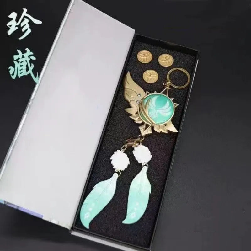 Genshin Impact Venti Vision Keychain | Anemo Archon Barbatos Ornament