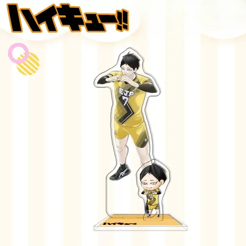 Haikyuu!! Double insertion Acrylic Stand Desktop Plate Stand Model