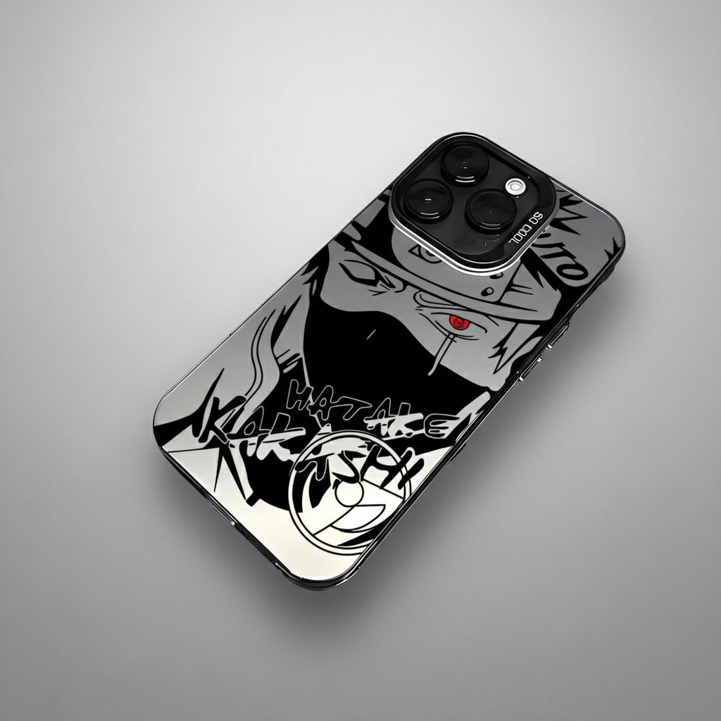 Kakashi Hatake iPhone Anti-Fall Phone Case - Matte Black Protective Cover