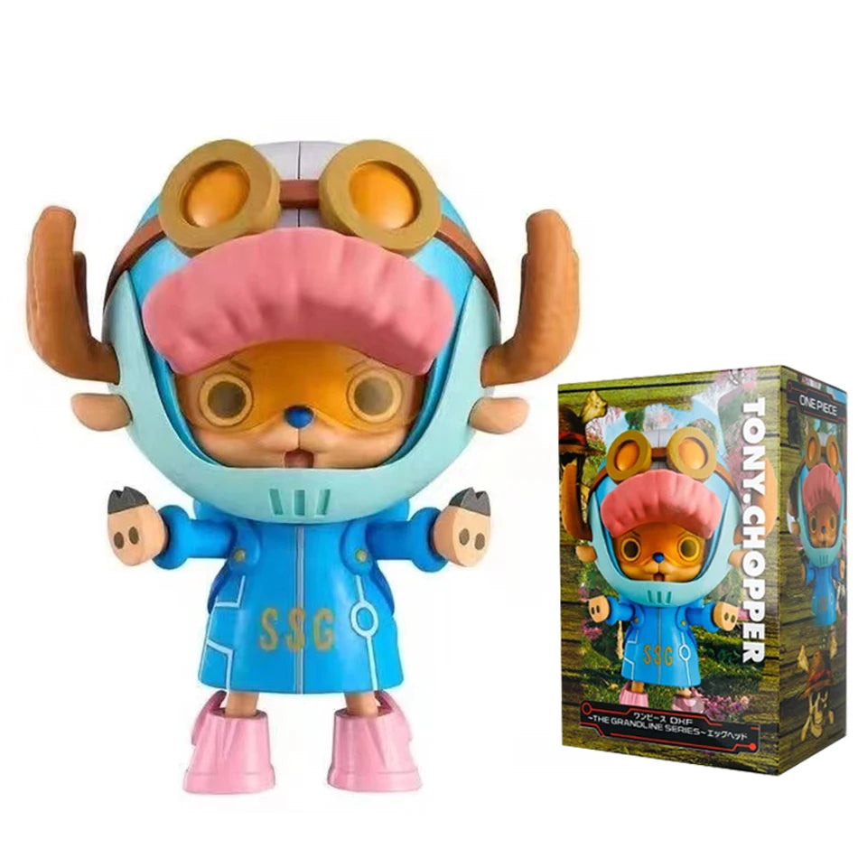 17cm One Piece Egg Head Island Action Figures