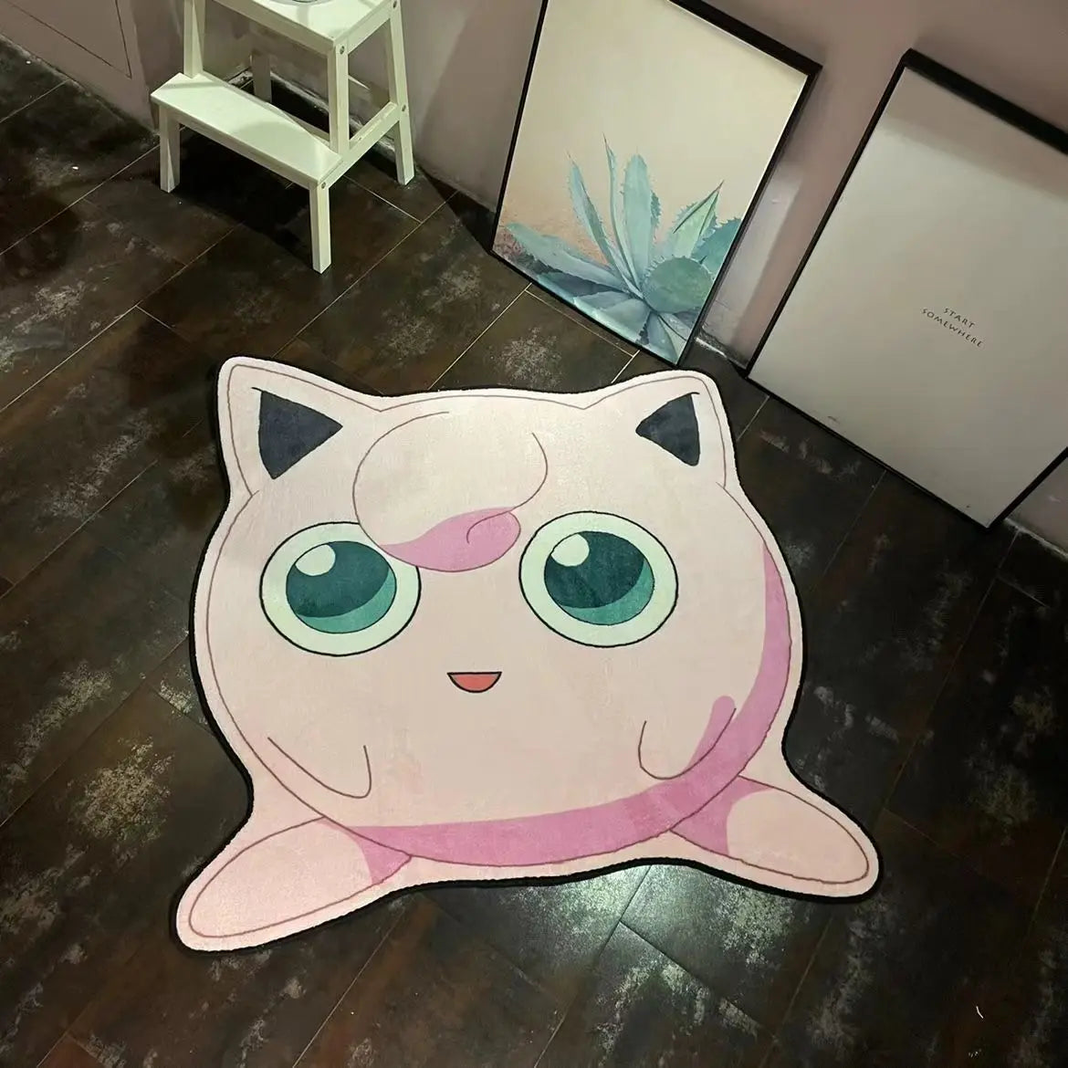 Pokemon Plush Mat Living Room Bathroom Bedside Rug Home Decor