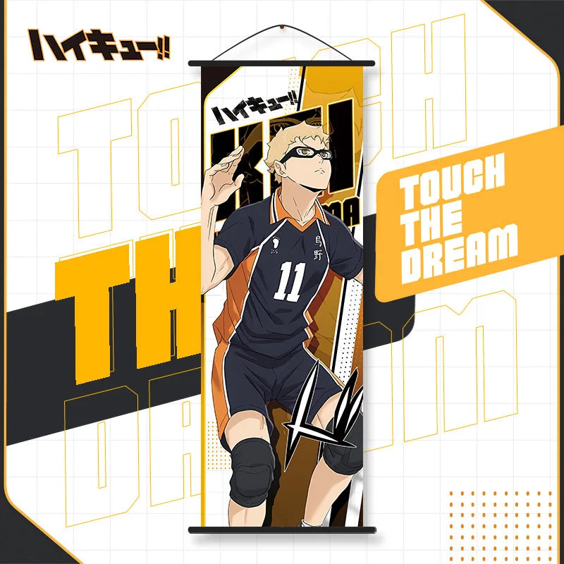 Haikyuu!! Hanging Posters Wall Paintings