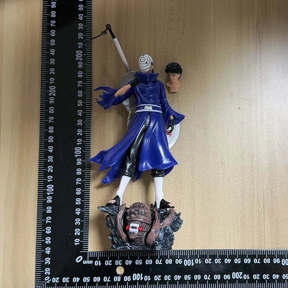 22cm Uchiha Obito Action Figures double headed Statue PVC Collection Figurine