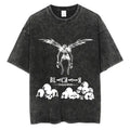 Death Note Anime Oversized Graphic Tee | Vintage Washed