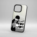 Isagi Yoichi & Sae Itoshi Phone Case For IPhone 16 15 14 13 12 Pro Max Black Matte Metallic Aurora