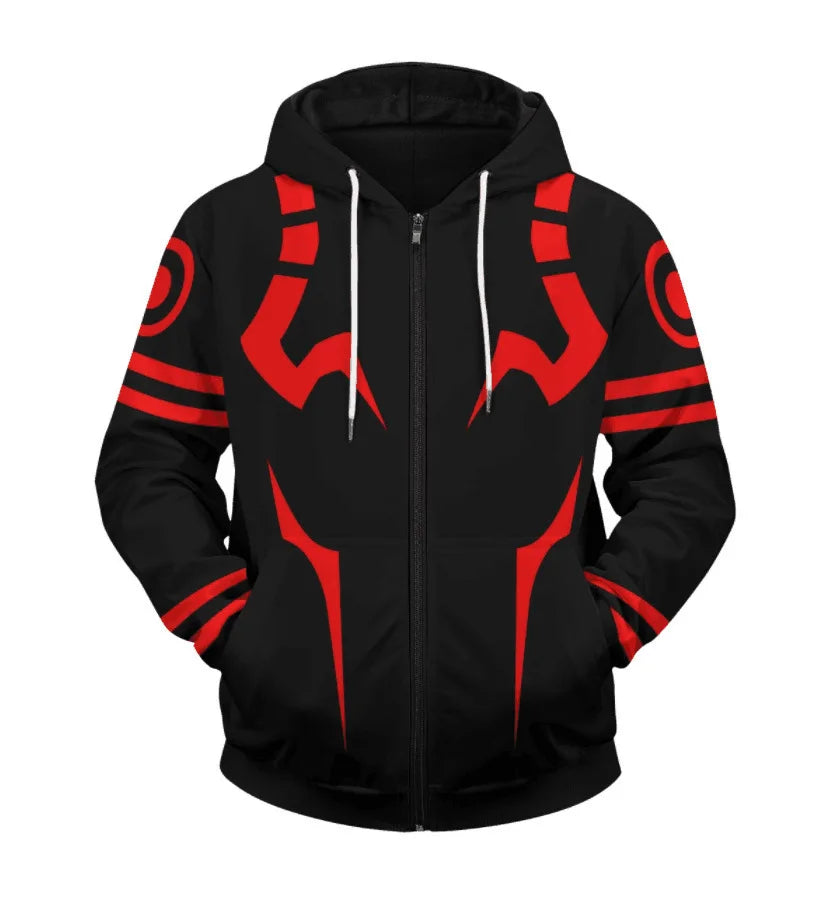 Ryomen Sukuna Washed Cotton Vintage Graphic Jacket