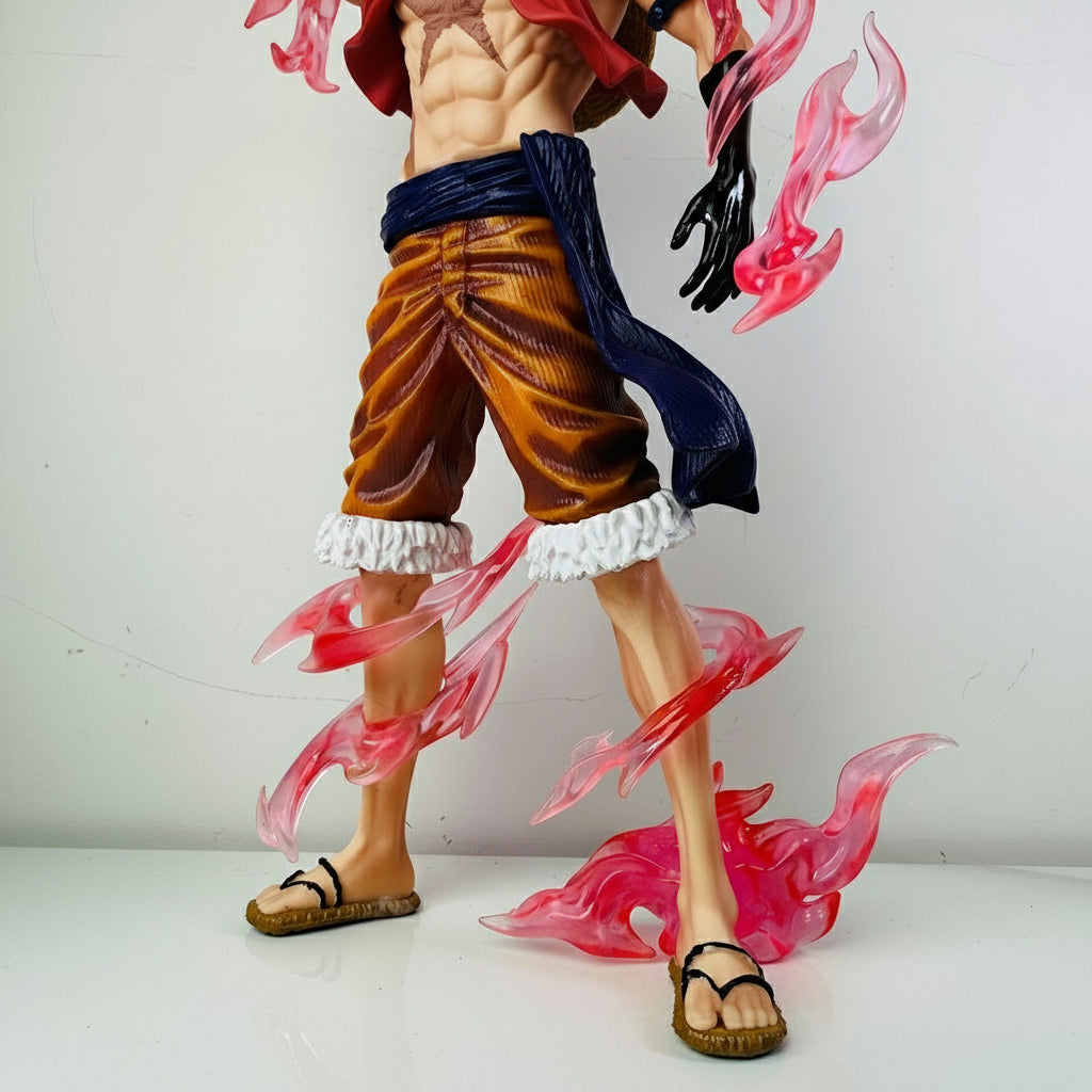 One Piece Monkey D. Luffy Flowing Cherry Action Figures PVC Model
