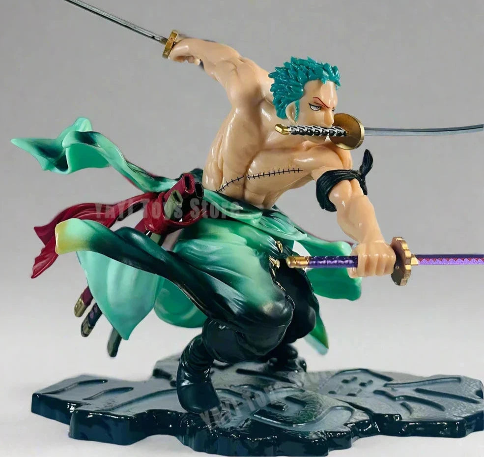 10cm Roronoa Zoro Three-Sword Style