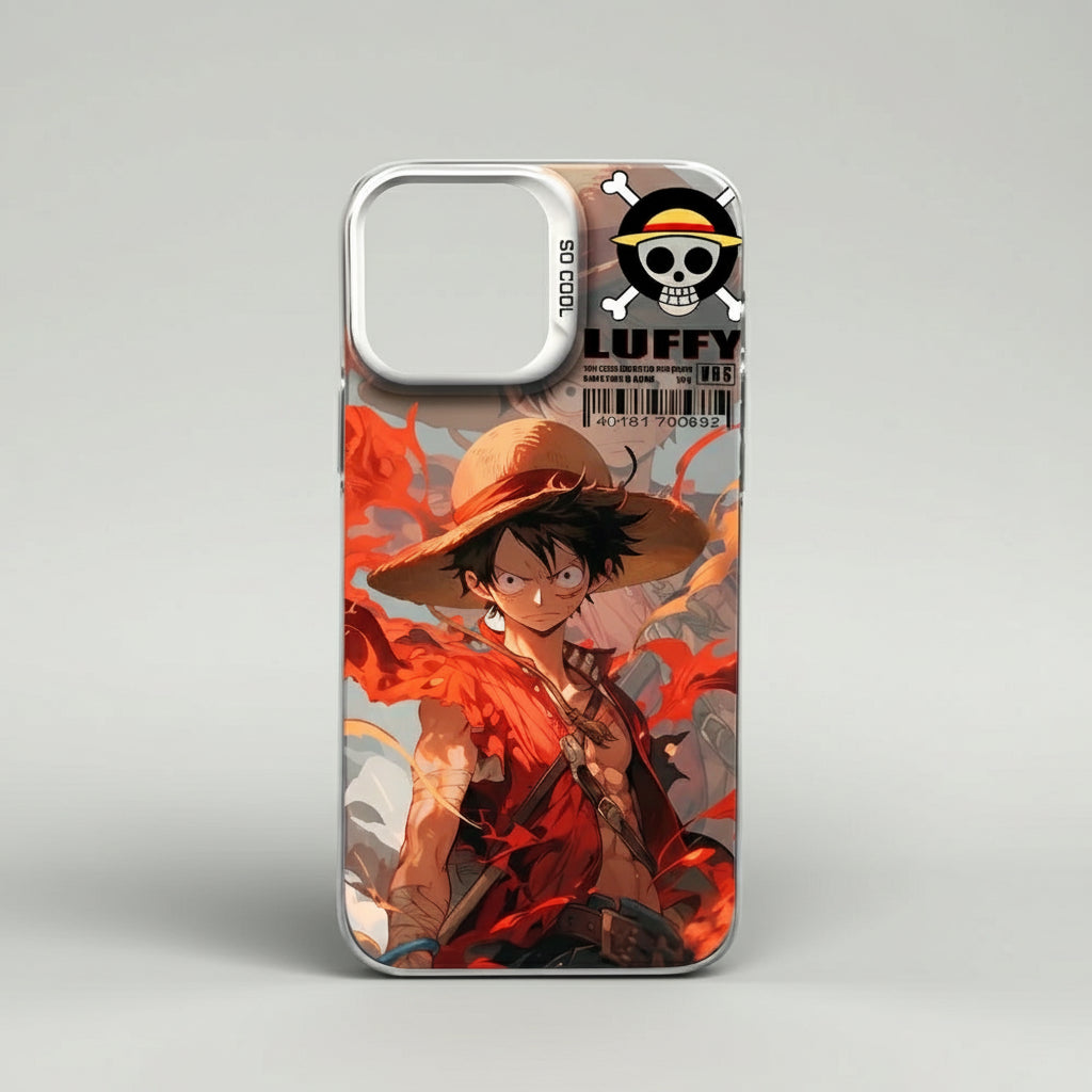 One Piece Luffy & Zoro Phone Case For iPhone 15 14 13 Pro Max Shockproof Back Cover